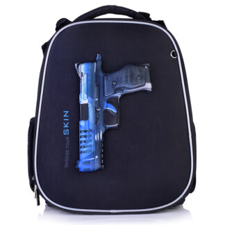 Рюкзак Ergonomic Classic "Gun" 37х29х17 см EVA материал 3D эффект светоотраж. 2 отделения 2 кармана