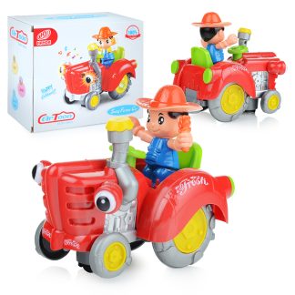 Трактор "Веселый фермер" на батарейках, в коробке