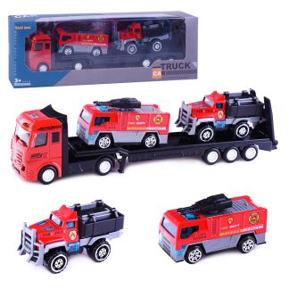 Автовоз "Пожарные спасатели" в коробке