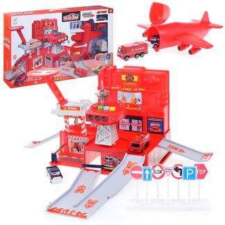 Игровой набор "Аэропорт" в коробке (красный)