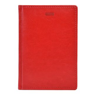 Ежедневник датированный 2024 г "Sarif Image" Красный, 176л, А6ф Ляссе на 2024г