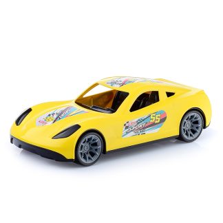 Машинка Turbo "V-MAX" желтая 40 см