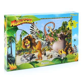 Пазлы maxi 24 "Мадагаскар - 3" (DreamWorks, Мульти)