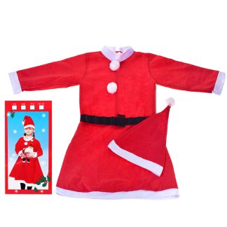 Набор карнавальный "Санта" (7-9 лет) в пакете