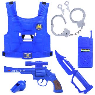 Набор полицейского "Городские спасатели" (6 предметов) в пакете