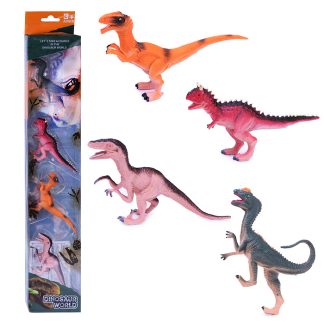 Набор динозавров "Эпоха динозавров" в коробке