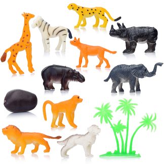 Набор животных "Жаркая Африка" в пакете