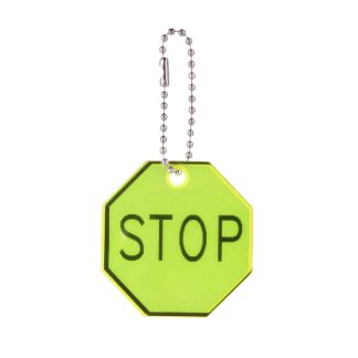 Светоотражающий брелок "Stop"