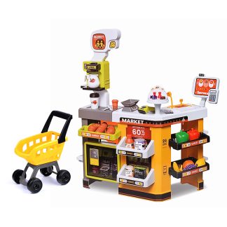 Игровой набор супермаркет "Играем весело" (65 предметов) в коробке
