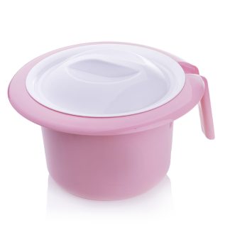 Горшок туалетный детский "Кроха" (розовый)