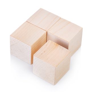 Кубики Неокрашенные, 4 шт