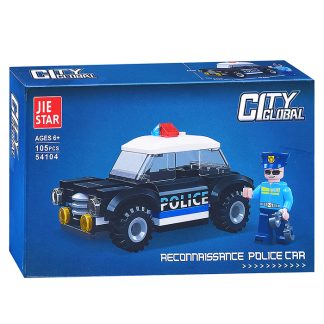 Конструктор "Полиция" (105 дет.) в коробке