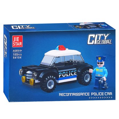 Конструктор "Полиция" (105 дет.) в коробке