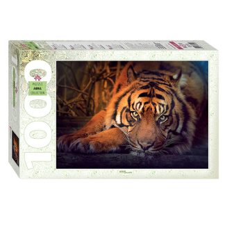Пазлы 1000 "Сибирский тигр"