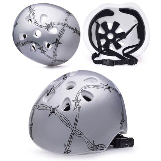 Защитный шлем (цвет серебряный)