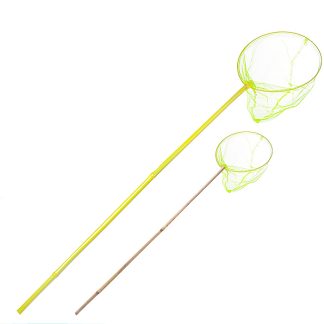 Сачок (ручка бамбук, цвет в ассортименте) (100/28 см.)
