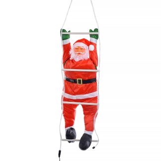 Украшение новогоднее "Дедушка Мороз" 90см, со светом, в пакете