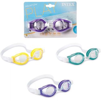 Очки для плавания Play, от 3-8 лет, цвета микс, 55602 INTEX