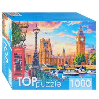 Пазлы 1000 TOPpuzzle "Великобритания. Лондон"