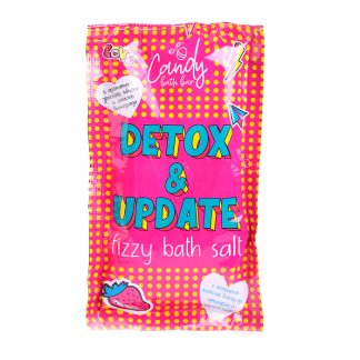 Шипучая соль для ванн Candy bath bar "Detox & Update" 100 г
