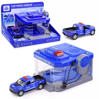 Автомойка "Полиция" синяя, в коробке