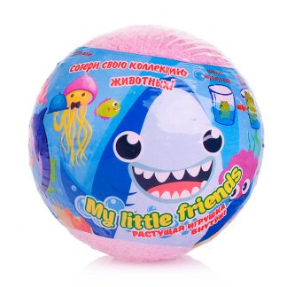 Детский бурлящий шар с растущей игрушкой My little friends 130г (24)