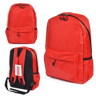Рюкзак красный BIRRONI 27х12х40 см