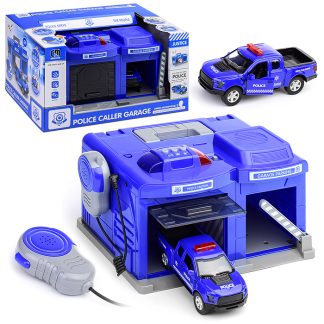 Игровой набор "Гараж" Полиция, в коробке