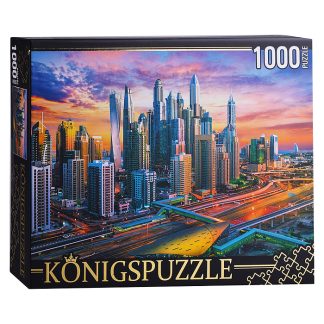 Пазлы 1000 Konigspuzzle "Футуристический Дубай"