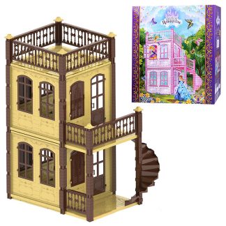 Домик для кукол "Замок принцессы" (2 этажа)
