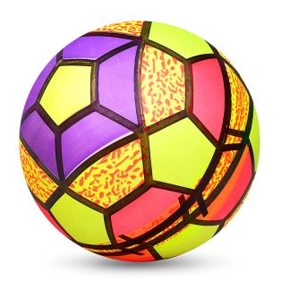 Мяч надувной PVC "Узор" 22,5 см., 60 гр. (цвет микс)