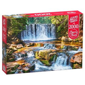 Пазл 2000 "Лесной водопад"