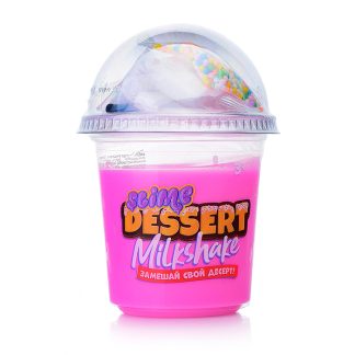 Игрушка для детей старше 3х лет модели Slime Dessert Milkshake розовый