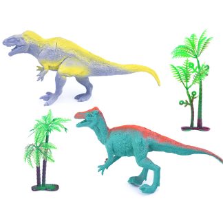 Набор животных "Динозавры-хищники" в пакете