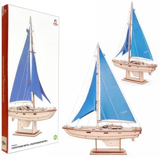 Модель Парусная яхта "Лазурный ветер"