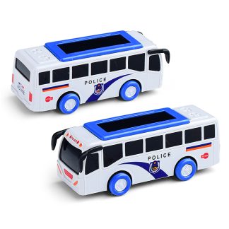 Автобус "Police wagon" на батарейках, в пакете