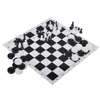 Шашки+шахматы (в пак.)