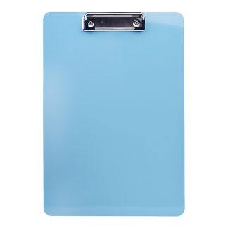 Клипборд пластиковый "Мarandi" A4 (225x317 мм) толщина 2 мм, полистирол, в пластиковом пакете, голубой