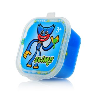 Игрушка для детей старше трех лет модели "Slime" синий с шариками