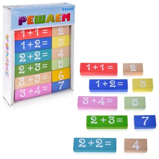 Логический игровой набор "Учимся играя" "Решаем" 36 дет.