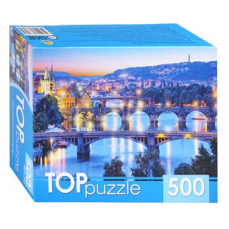 Пазлы 500 TOPpuzzle "Итальянские мосты"