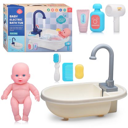Кукла "Baby bath"с ванной, в коробке