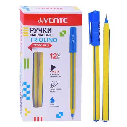 Ручка шариковая "Triolino SunLine" серия Speed Pro, d=0,7 мм, на масляной основе, синяя