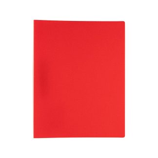 Папка с металлическим прижимом, A4 500 мкм., 15 мм., песок, красный Classic