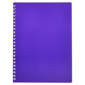 Тетрадь 80л., евро клетка А5  "Canvas" фиолетовая