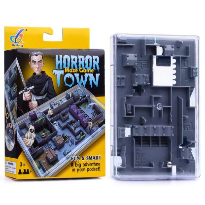 Игра-лабиринт "Horror town" в коробке